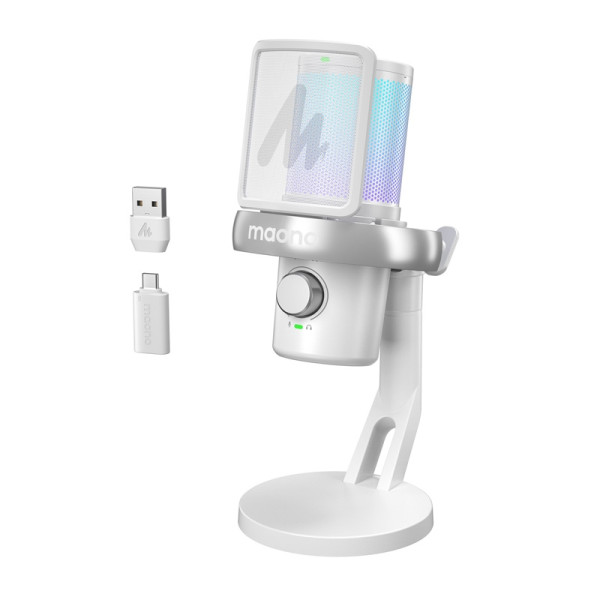 „Vision DM40 Pro“ mikrofonas baltas