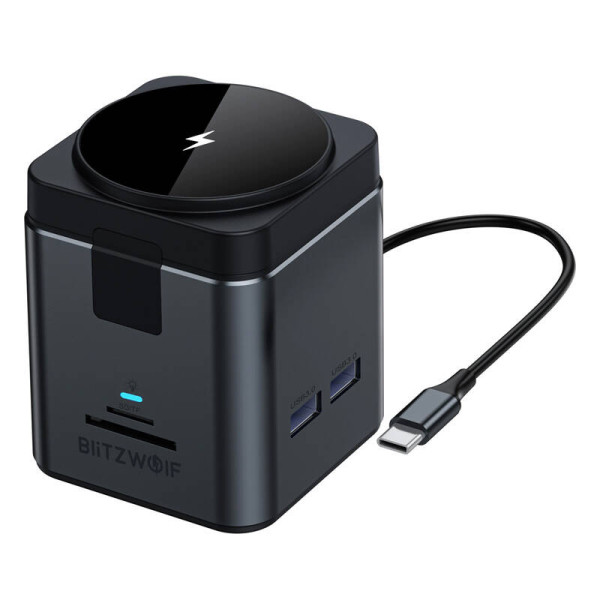 „Blitzwolf 9in1“ doko stotis BW-Th17 + 15W įkroviklis