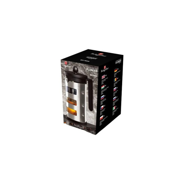 Prancūžiškas Kavinukas 600 ML Berlinger Haus BH-7806 Black Silver