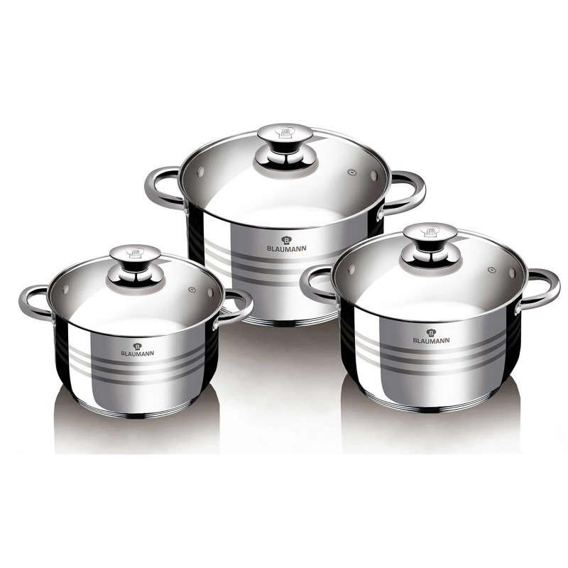 Puodų rinkinys Blaumann BL-3160 Gourmet Line 6 dalių