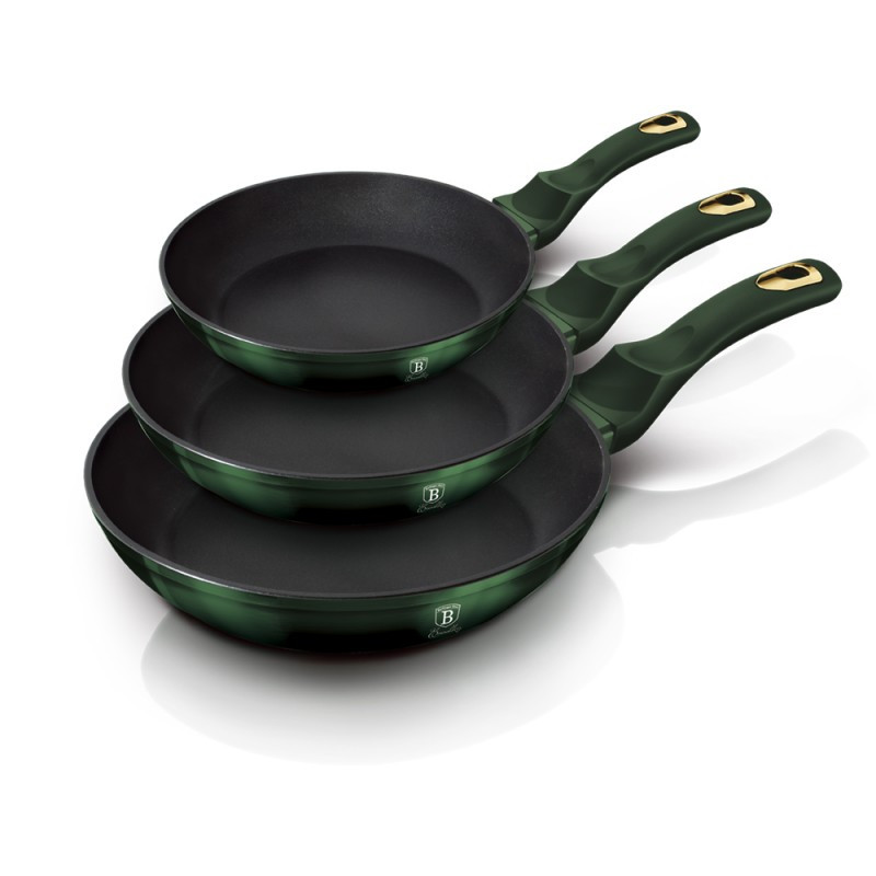 Keptuvių Rinkinys Berlinger Haus BH-6168 Emerald 3vnt