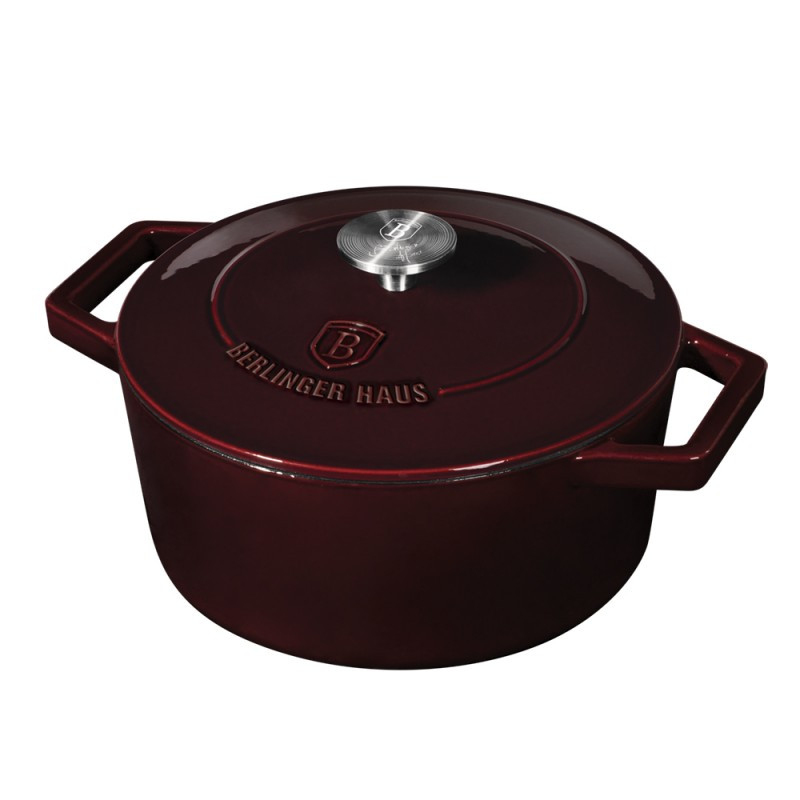 Ketaus puodas 4,35 l Berlinger Haus BH-6497 Burgundy Collection
