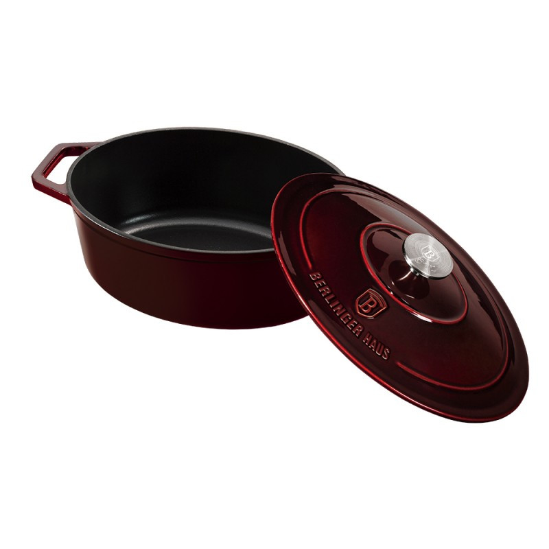 Ketaus puodas 4,65 l Berlinger Haus BH-6499 Burgundy Collection