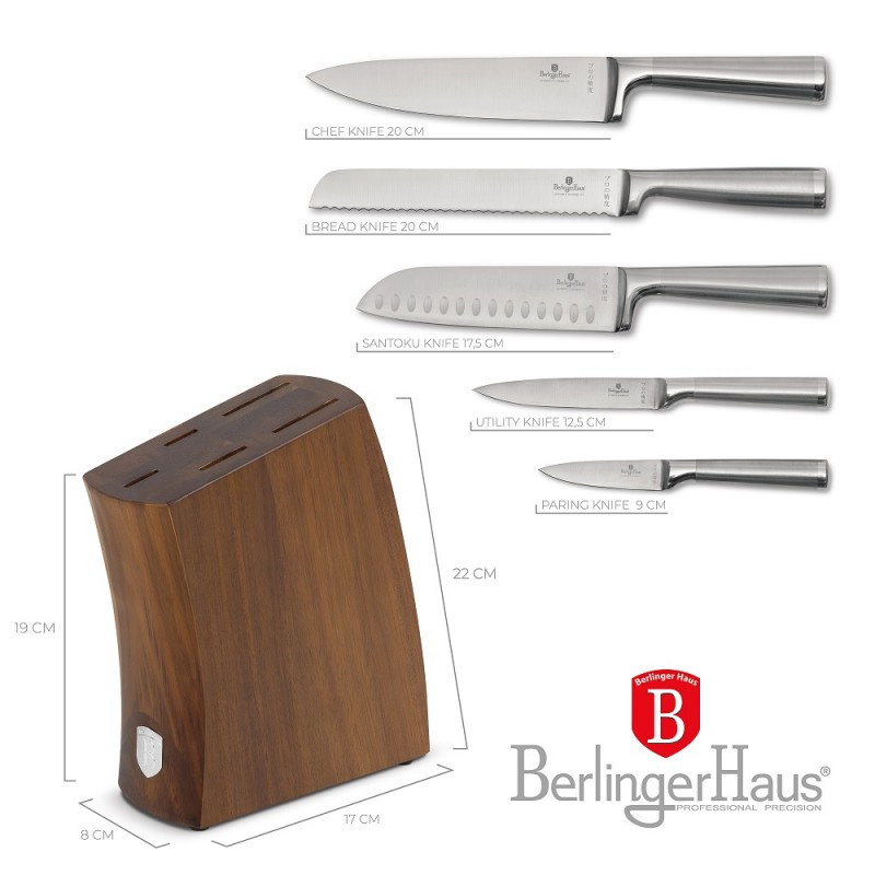 Peilių Rinkinys Berlinger Haus BH-3124 6 Dalių