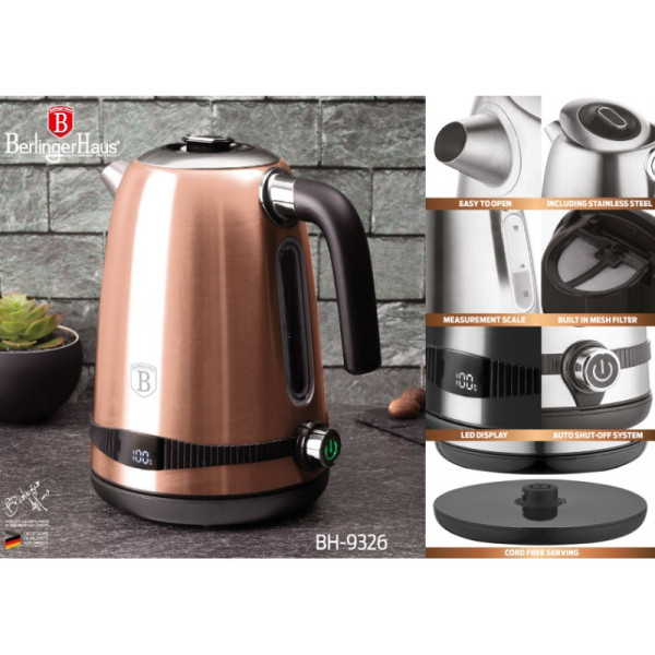 Elektrinis Virdulys Berlinger Haus BH-9326 Rose Gold
