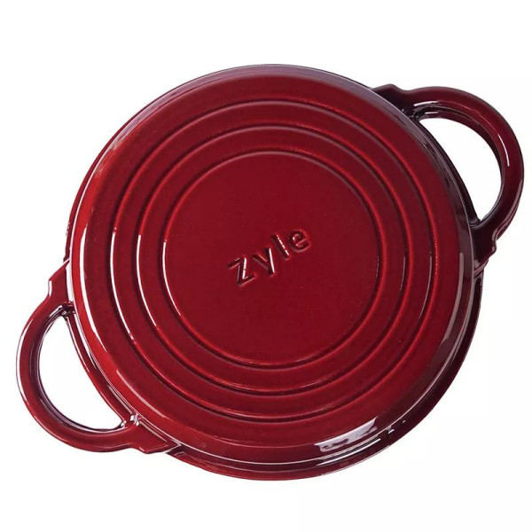 Apvalus emaliuotas ketaus puodas ZY12RKI