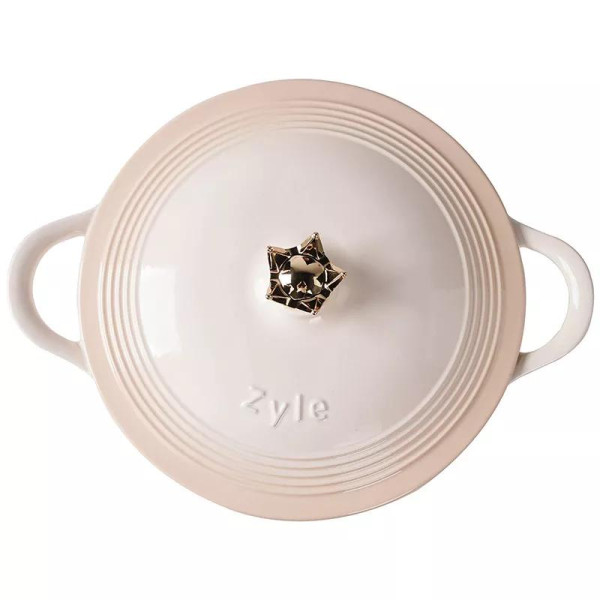 Apvalus emaliuotas ketaus puodas ZY14KI