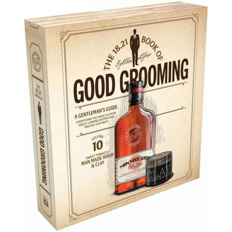 Plaukų ir kūno priežiūros priemonių rinkinys vyrams Faux Book Sweet Tobacco GSV10ST