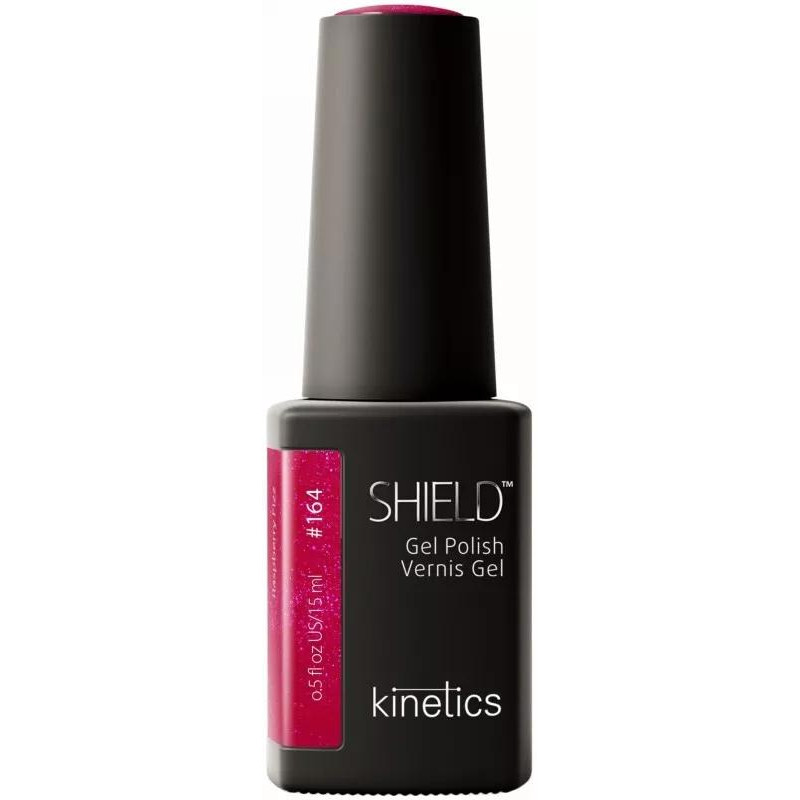 Gelinis nagų lakas SHIELD 164 Raspberry Fizz KGP164N, 15 ml