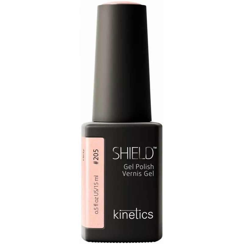 Gelinis nagų lakas SHIELD 205 Flirty KGP205N, 15 ml