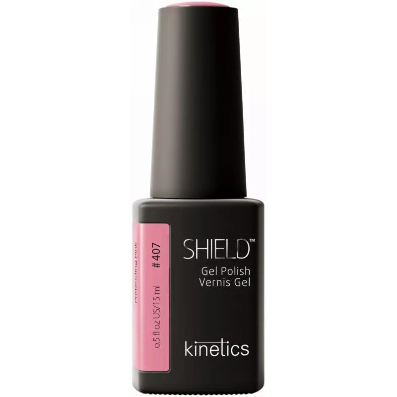 Gelinis nagų lakas SHIELD 407 Pretending Pink KGP407N, 15 ml