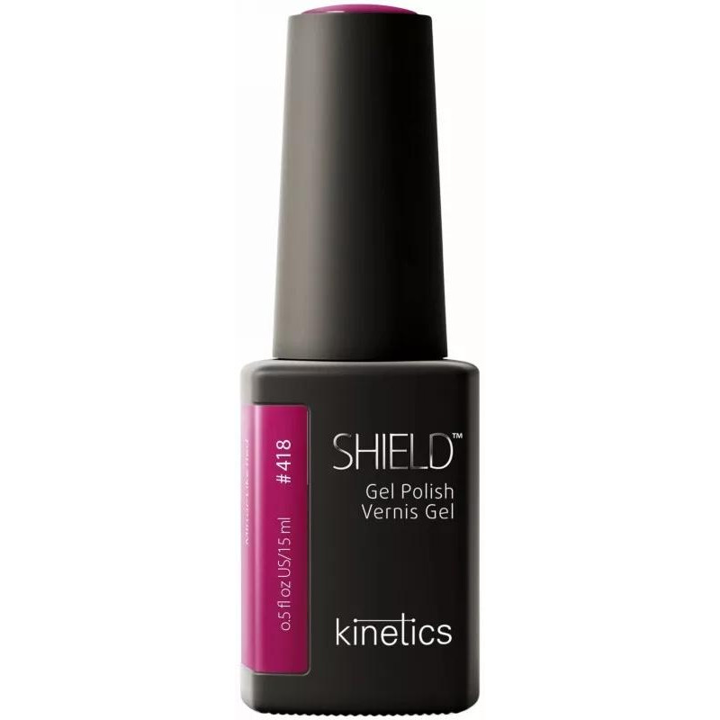 Gelinis nagų lakas SHIELD 418 Mirror-Like Red KGP418N, 15 ml