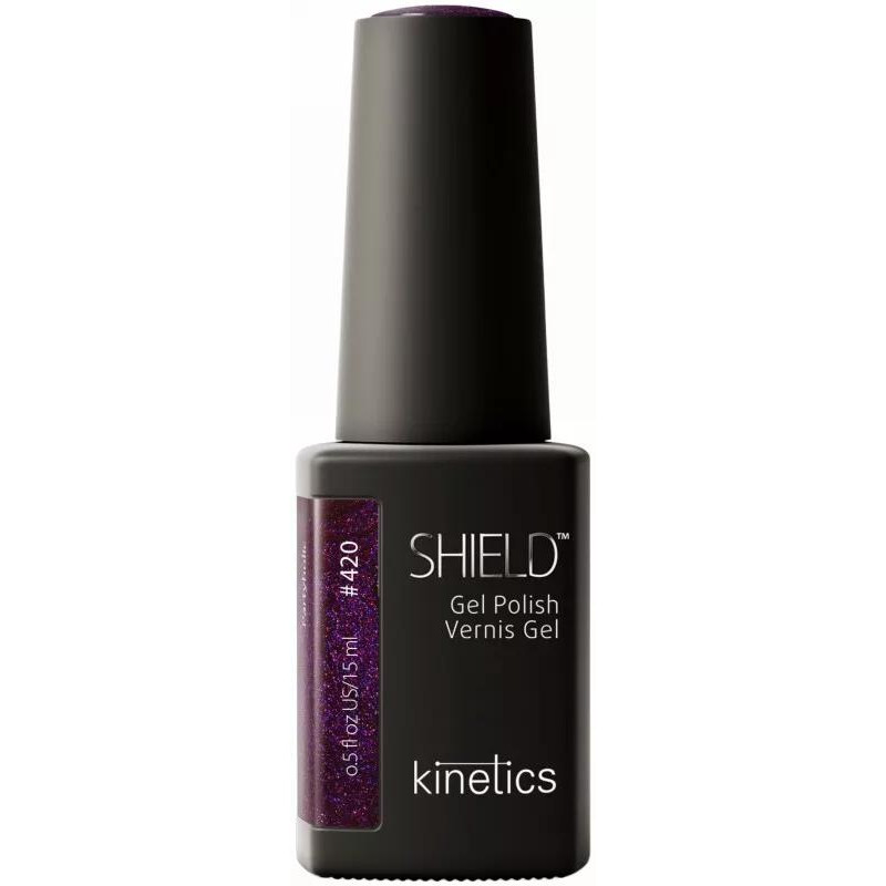 Gelinis nagų lakas SHIELD 420 Partyholic KGP420N, 15 ml