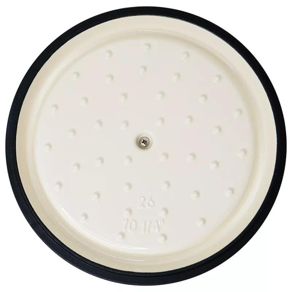 Apvalus emaliuotas ketaus puodas Zyle ZY126RKI