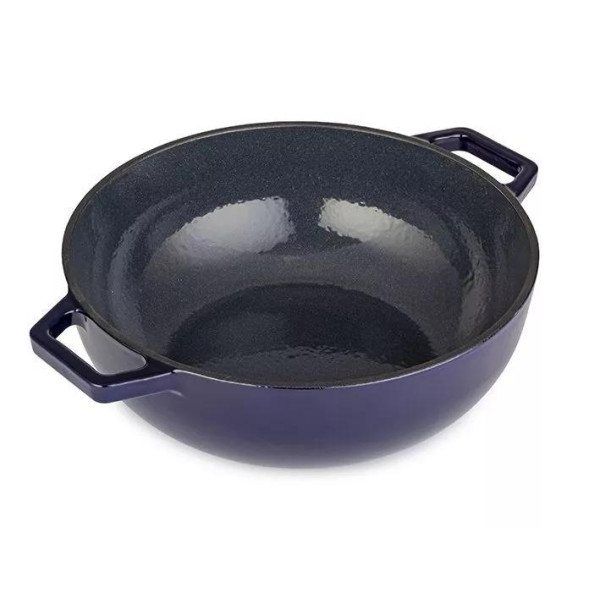 Apvalus emaliuotas ketaus puodas ZY20BLKI