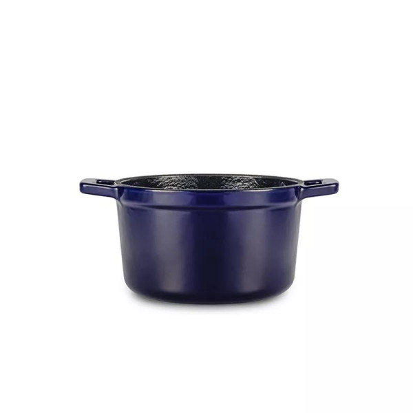 Apvalus emaliuotas ketaus puodas ZY03BLKI