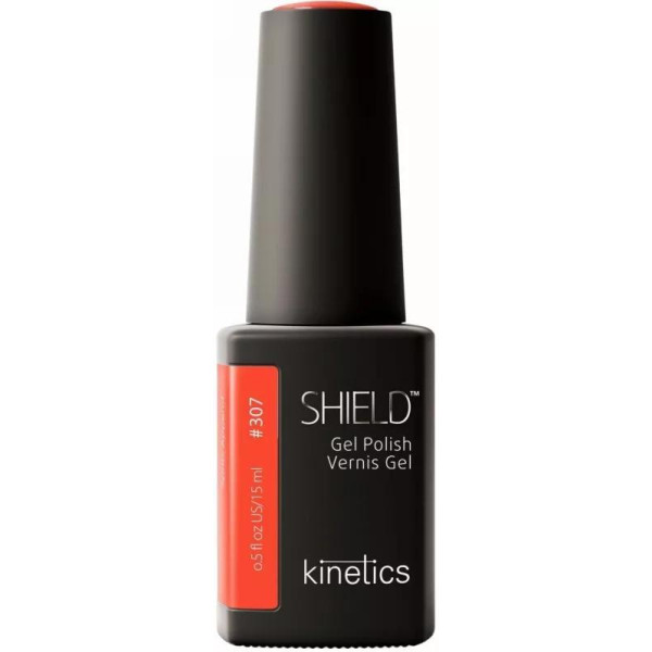 Gelinis nagų lakas SHIELD 307 Spritz Apperol KGP307N, 15 ml