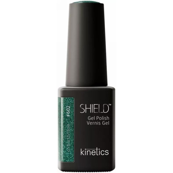 *Gelinis nagų lakas SHIELD 602 Aurora Borealis KGP602N, 15 ml