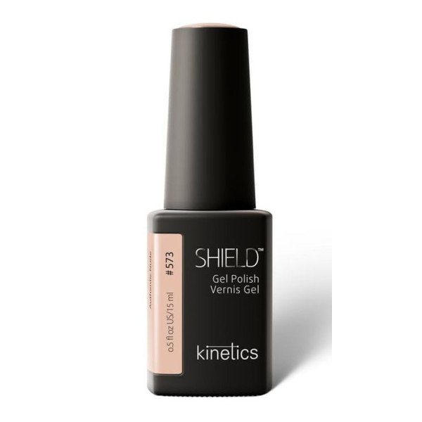 *Gelis lakas Kinetics Summer 2023 Tribe Shield Gel Polish, 573 Authentic Nude KGP573N, 15 ml