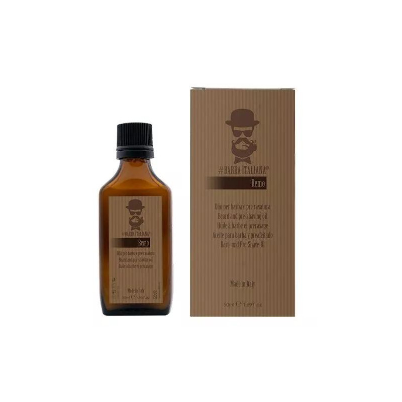 Barzdos plaukų aliejus Remo, 50 ml BI07770