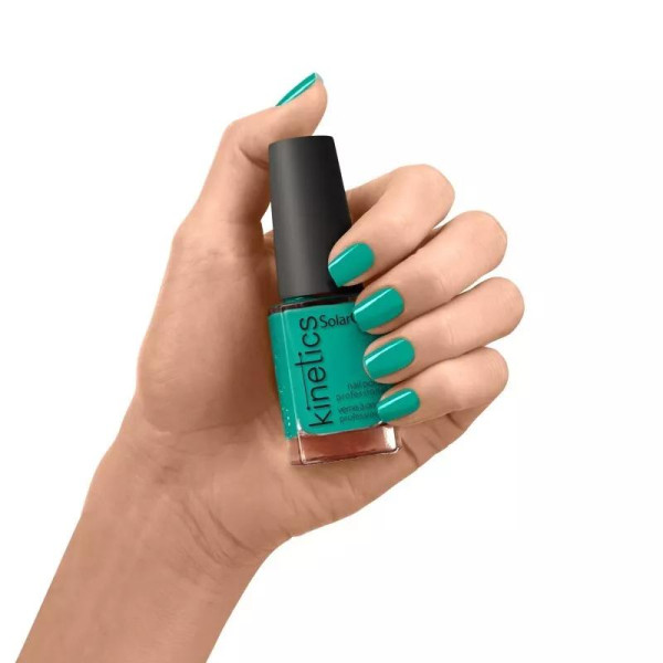 Nagų lakas SolarGel 402 Raw Me Green KNP402, 15 ml