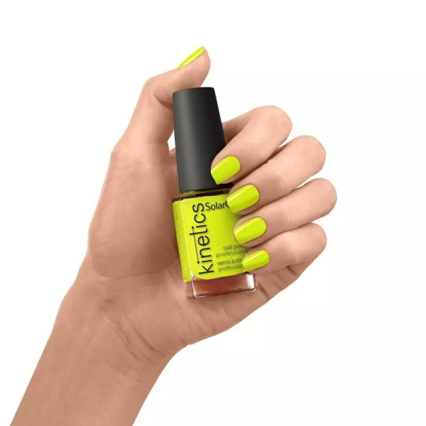*Nagų lakas SolarGel 198 Yellow Shock KNP198, 15 ml