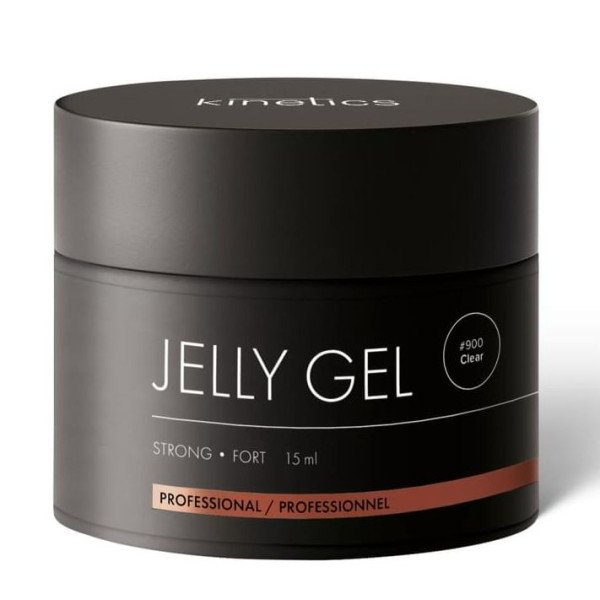 Gelis nagų priauginimui Kinetics Jelly Gel Strong Clear KJGSC15, 15 ml