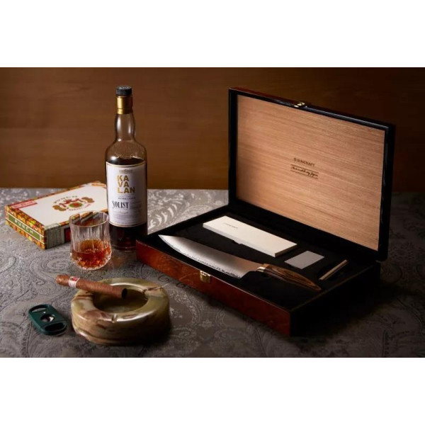 Japoniško pl. peilis su priežiūros rinkiniu, KSK-SET