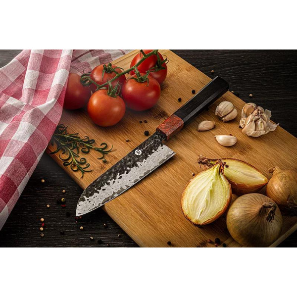 Damasko plieno peilis KAMAZAKI KZI219KN