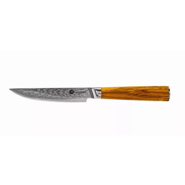 Damasko plieno peilių rinkinys kepsniams KAMAZAKI KZI001SET
