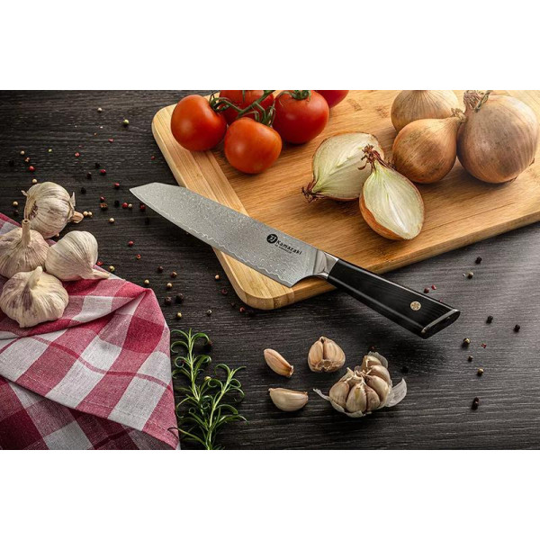 Damasko plieno peilis Kamazaki KZI006KN