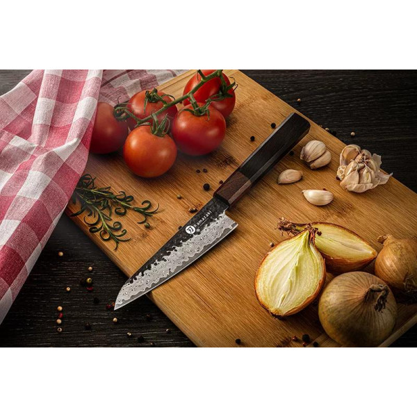 Damasko plieno peilis KAMAZAKI KZI282KN