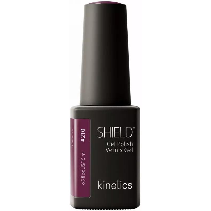 Gelinis nagų lakas SHIELD 210 Mulberry KGP210N, 15 ml