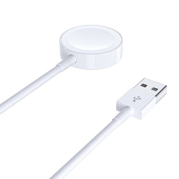 "Choetech" belaidis įkroviklis "Apple Watch" USB-A (baltas)