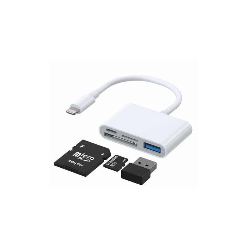 Kortelių skaitytuvas Joyroom S-H142 Lightning to USB OTG adapter