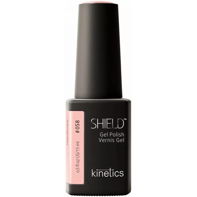 Gelinis nagų lakas SHIELD 058 Delicate Lace KGP058N, 15 ml