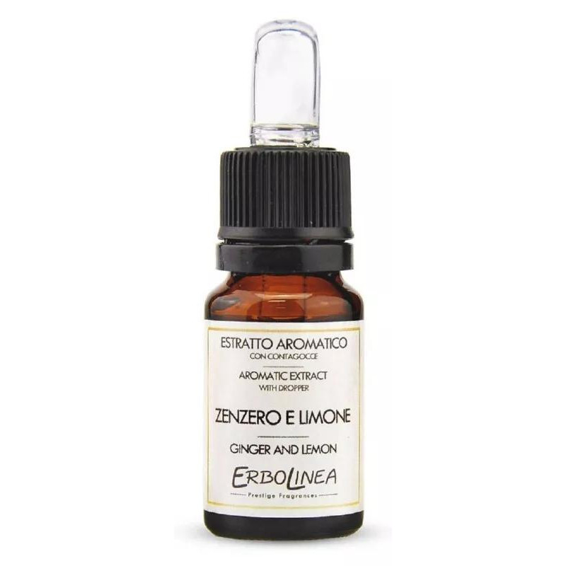 Kvepalų namams ekstraktas Zenzero E Limone, 10 ml ERBS60006