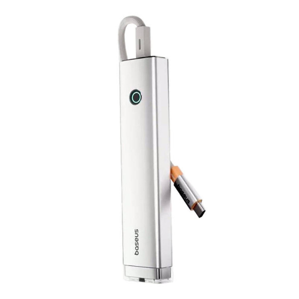 5 prievadų HUB AIR Baseus UltraJoy Series Type-C – HDMI USB30x2 PD RJ45 sidabrinis