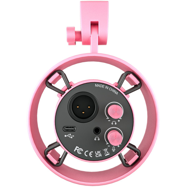 Fifine K688P dinaminis mikrofonas rožinis