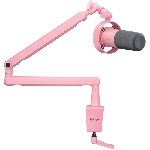Fifine T688P dinaminis mikrofonas rožinis