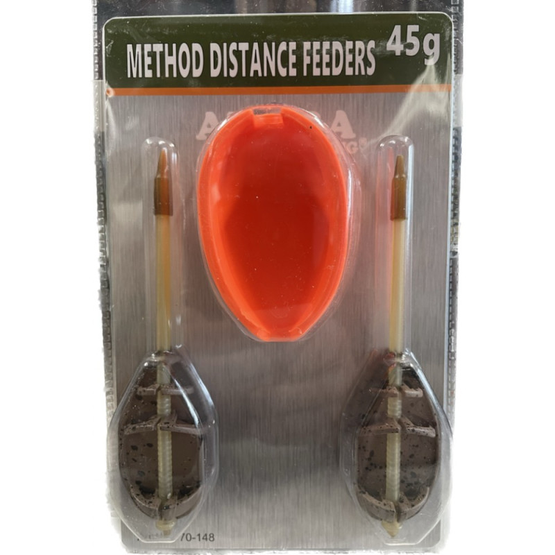 Šeryklėlės ATORA Method Distance Feeders 2x60g + forma