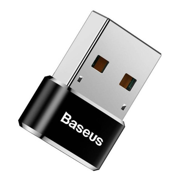 „Baseus“ USB-C į USB-A adapteris 5A juodas