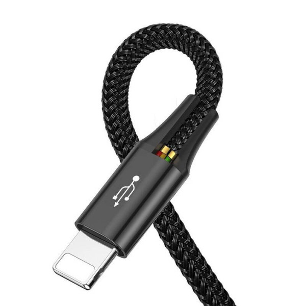 „Baseus Fast USB“ kabelis 4in1 2xUSB-C / Lightning / Micro 35A 12m – juodas