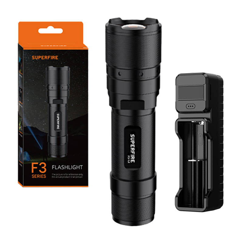 Žibintuvėlis Superfire F3-L2 570lm Žibintuvėlis Superfire F3-L2 570lm