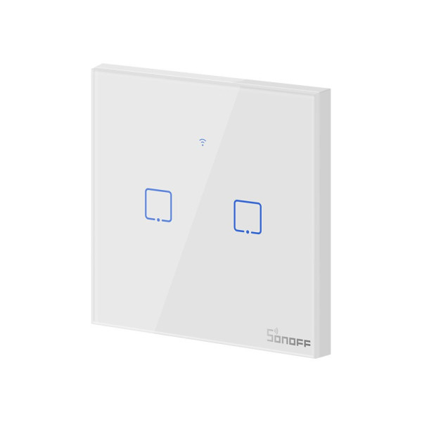 Smart Switch WiFi Sonoff T0 EU TX 2 kanalai