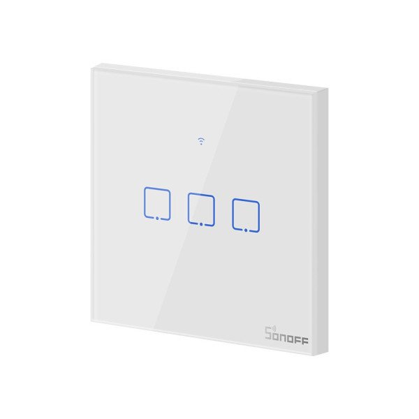 Smart Switch WiFi Sonoff T0 EU TX 3 kanalai