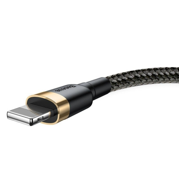 „Baseus Cafule“ kabelis USB Lightning 15 A 2 m auksinis + juodas