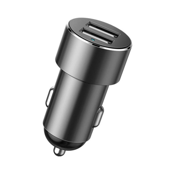 „Baseus Lighter“ lizdo skirstytuvas 2xUSB 31A 100W juodas