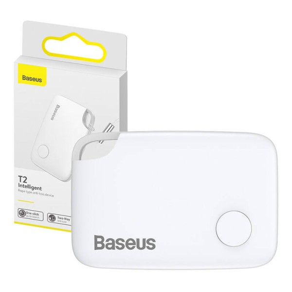 Baseus Intelligent T2 tropetype apsaugos nuo praradimo įtaisas Baltas