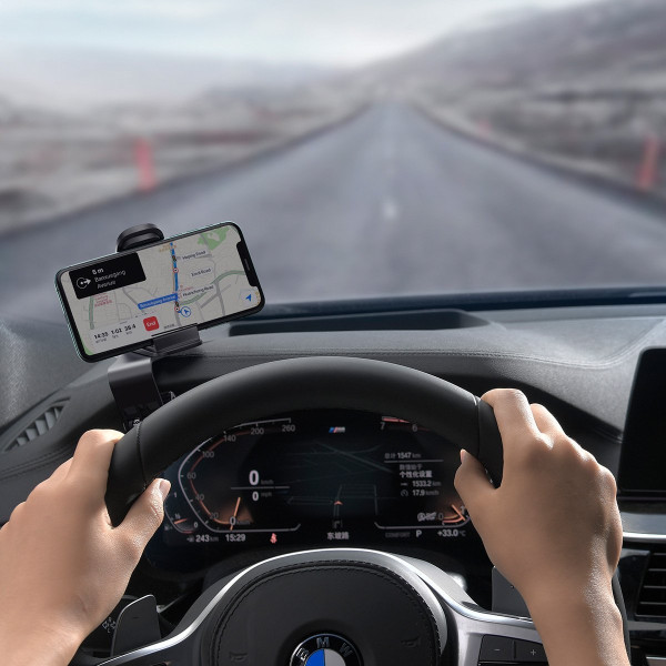 Automobilinis laikiklis Baseus Big Mouth Pro juodas